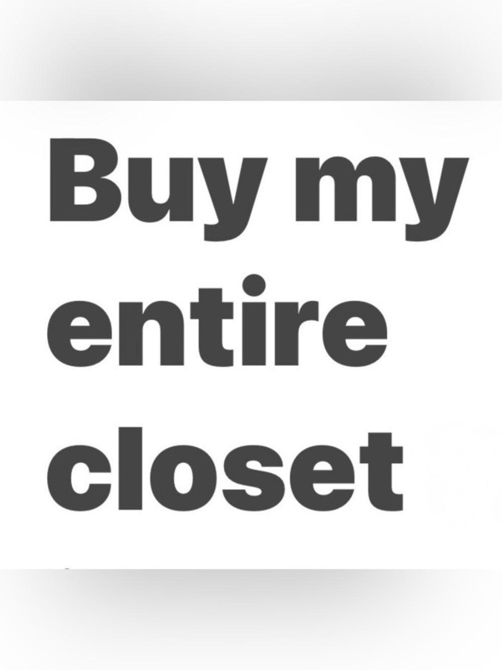 Entire closet - Men Other